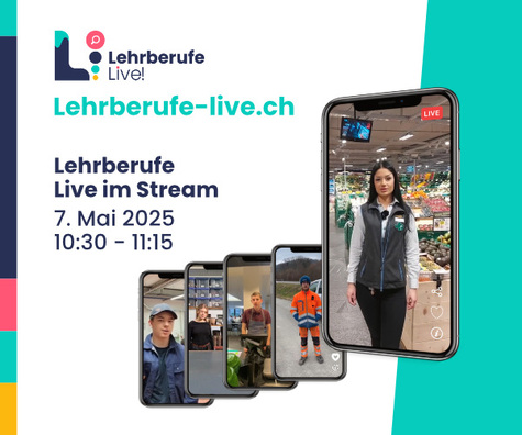 Heute, 10:30 Uhr: Streams aus Lehrbetrieben